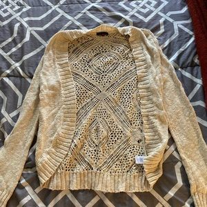 Back laced sweater